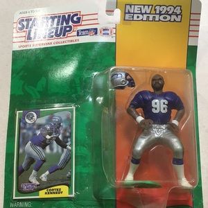 Starting lineup 1994 Cortez Kennedy Seattle Seahawks
